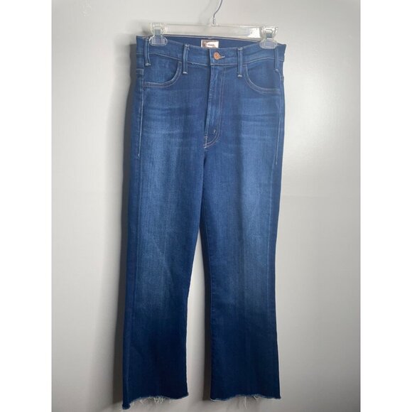 MOTHER The Hustler Ankle Fray Home Movies Size 27 NWT $228 Stretch - Picture 5 of 9